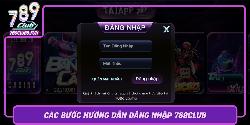 Cac Buoc Huong Dan Dang Nhap 789Club0