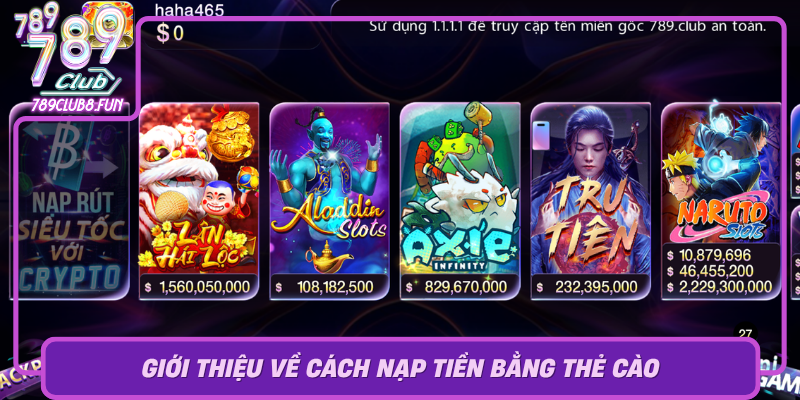 Gioi Thieu Ve Cach Nap Tien Bang The Cao0