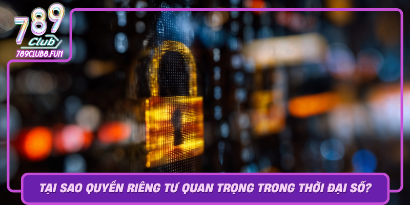 Tai Sao Quyen Rieng Tu Quan Trong Trong Thoi Dai So